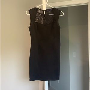 Black body con with lace cut out